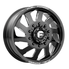 Load image into Gallery viewer, DE392082A9L - Fuel Off-Road DD39 FF39D 20X8.25 10X225 105mm Gloss Black Milled - Fuel Off-Road Wheels Canada