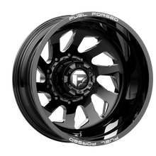 Load image into Gallery viewer, DE392282A935L - Fuel Off-Road DD39 FF39D 22X8.25 10X225 -202 mm Gloss Black Milled - Fuel Off-Road Wheels Canada