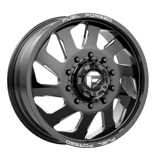 DE392282A9R - Fuel Off-Road DD39 FF39D 22X8.25 10X225 105mm Gloss Black Milled - Fuel Off-Road Wheels Canada