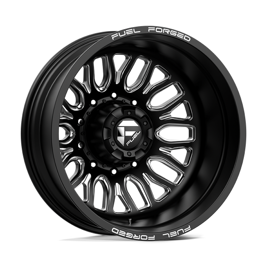 DE662082A935 - Fuel Off-Road DB66 FFC66 20X8.25 10X225 -202 mm Matte Black Milled - Fuel Off-Road Wheels Canada