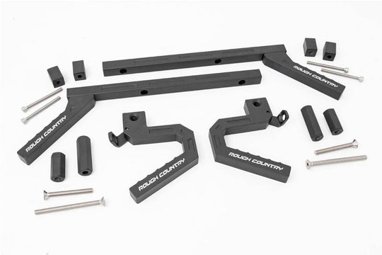 6509 Grab Handles - Alum - FR & RR - Jeep Wrangler JK (2007-2018) Rough Country Canada