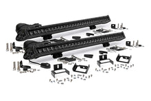 Charger l'image dans la galerie, 70771 LED Light - Grill Mnt - 30" Black Single Row Pair - Ford Super Duty (11-16) Rough Country Canada