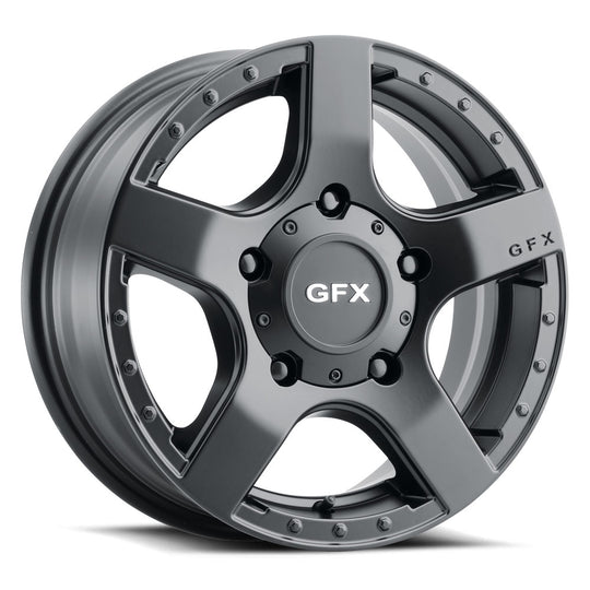 MV1 665-5130-45 MB - G-FX Modern Van MV1 16X6.50 5X130 ET 45mm Matte Black - G-FX Modern Van Wheels Canada