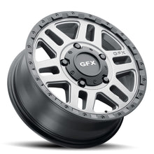 Load image into Gallery viewer, MV2 665-5160-45 GBR - G-FX MV2 16X6.5 5X160 ET 45mm Matte Grey with Matte Black Lip - G-FX Wheels Canada