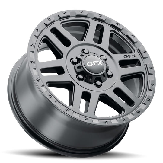 MV2 665-5160-45 MB - G-FX Modern Van MV2 16X6.50 5X160 ET 45mm Matte Black - G-FX Modern Van Wheels Canada