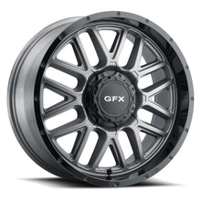 Charger l'image dans la galerie, TM5 290-8165-12 GRB - G-FX TM-5 20X9 8X165.1 12mm Matte Grey w/ Matte Black Lip - G-FX Wheels Canada