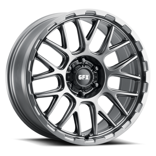 TM7 290-6135-12 GM - G-FX Series TM7 20X9 6X135 ET 12mm Gunmetal - G-FX Series Wheels Canada