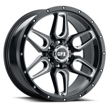 Charger l'image dans la galerie, T18 290-6135-12 GBM - G-FX TR-18 20X9 6X135 12mm Gloss Black Milled - G-FX Wheels Canada