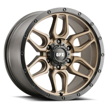 Charger l'image dans la galerie, T18 785-6139N6 BRB - G-FX Series TR18 17X8.50 6X139.7 ET -6mm Matte Bronze with Matte Black Lip - G-FX Series Wheels Canada