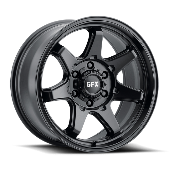T32 790-6009-18 MB - G-FX Series TR32 17X9 6X135 / 6X139.7 ET 18mm Matte Black - G-FX Series Wheels Canada