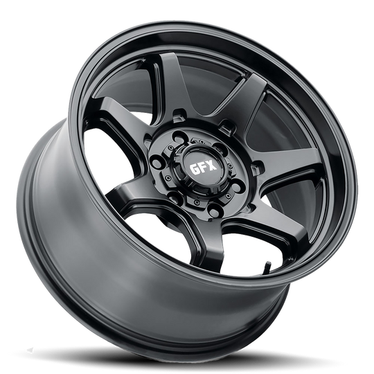 T32 890-6009-18 MB - G-FX Series TR32 18X9 6X135 / 6X139.7 ET 18mm Matte Black - G-FX Series Wheels Canada