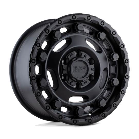 1780GCR455130M78 - Black Rhino Glacier 17X8 5X130  45mm Matte Black - Black Rhino Wheels Canada