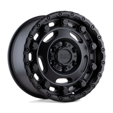 Load image into Gallery viewer, 1780GCR456130M84 - Black Rhino Glacier 17X8 6X130  45mm Matte Black - Black Rhino Wheels Canada