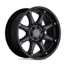 Charger l'image dans la galerie, 1790GLA005140M78 - Black Rhino Glamis 17X9 5X139.7  0mm Matte Black - Black Rhino Wheels Canada