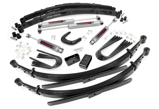 214-88-9230 6 Inch Lift Kit - 56 Inch RR Sprgs - GMC Half-Ton Suburban/Jimmy (88-91) Rough Country Canada