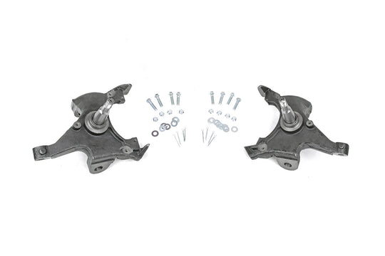 1725BOX1 2 Inch Lowering Spindles - Chevy C1500/K1500 Truck Extended Ca (88-99) Rough Country Canada