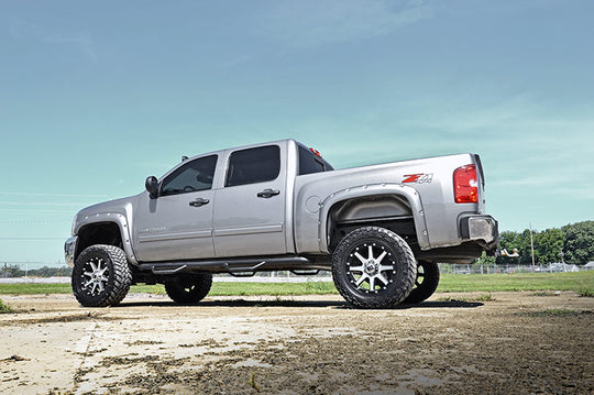 F-C10715 Pocket Fender Flares - 5.5 Ft Bed - Chevy Silverado 1500 (07-13) Rough Country Canada