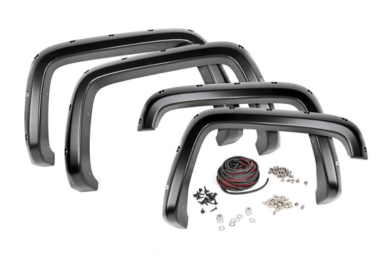 F-C10716 Pocket Fender Flares - 6 & 8 Ft Bed - GMC Sierra 1500 (07-13) Rough Country Canada