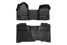 Load image into Gallery viewer, M-21143 Floor Mats - FR &amp; RR - OV Hump - Crew - Chevy/GMC 1500/2500HD/3500HD 2WD/4WD Rough Country Canada
