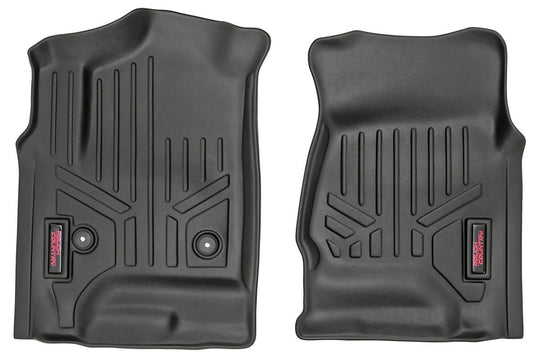 M-2141 Floor Mats - Front - Chevy/GMC 1500/2500HD/3500HD (14-19) Rough Country Canada