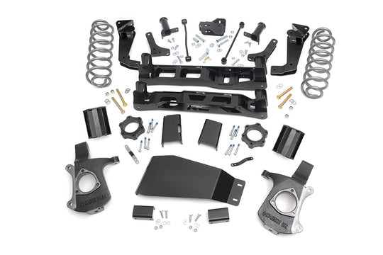 28700A 7 Inch Lift Kit - Chevy/GMC SUV 1500 2WD/4WD (2007-2014) Rough Country Canada