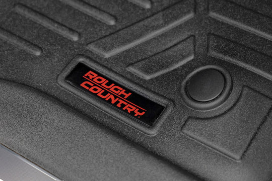 M-51602 Floor Mats - Front & Rear - Ford Bronco 4WD (2021-2023) Rough Country Canada