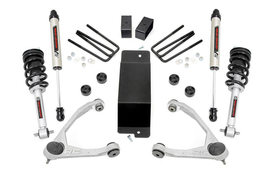 19471 3.5 Inch Lift Kit - Forged UCA - N3 Strut/V2 - Chevy/GMC 1500 (14-16) Rough Country Canada