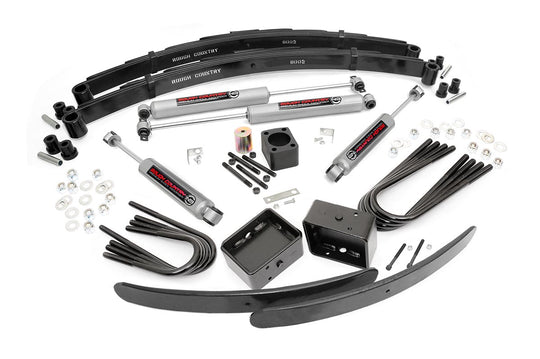 251.20 6 Inch Lift Kit - Rear Blocks - Chevy/GMC C35/K35 Truck (77-87)/C3500/K3500 Truck (88-91) Rough Country Canada
