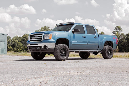 4208 Rear Wheel Well Liners - GMC Sierra 1500 (07-13)/Sierra 2500 HD (07-10) Rough Country Canada