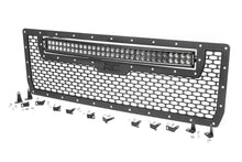 Load image into Gallery viewer, 70190 Mesh Grille - 30&quot; Dual Row LED - Black - GMC Sierra 1500 (14-15) Rough Country Canada