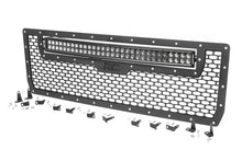 Load image into Gallery viewer, 70190 Mesh Grille - 30" Dual Row LED - Black - GMC Sierra 1500 (14-15) Rough Country Canada
