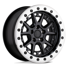 Load image into Gallery viewer, 1570GRV155100F72 - Black Rhino Gravel Beadlock 15X7 5X100  15mm Matte Black W/ Machined Ring - Black Rhino Wheels Canada