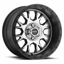Load image into Gallery viewer, GV8BL156110GMMF46NCC - Vision GV8 Invader 15X6 4X110 32mm Gunmetal Machined Face and Ring - Vision Wheels Canada