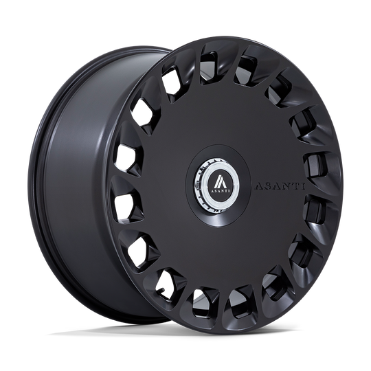 AB045MX20904635 - Asanti ABL-45 Aristocrat 20X9 5X112 5X114.3 35mm Matte Black - Asanti Wheels Canada