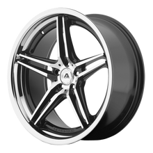 Load image into Gallery viewer, AVS1-20105220MB - Adventus AVS-1 20X10 5X120 20mm Matte Black Milled with SS Lip - Adventus Wheels Canada