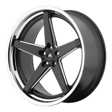 Load image into Gallery viewer, AVS2-22901240MB - Adventus AVS-2 22X9 5X114.3 40mm Matte Black Milled with SS Lip - Adventus Wheels Canada