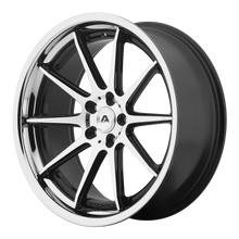 Charger l'image dans la galerie, AVS4-22904535SL - Adventus AVS-4 22X9 5X108 35mm Gloss Black Machined with SS Lip - Adventus Wheels Canada