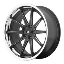 Charger l'image dans la galerie, AVS4-20851220MB - Adventus AVS-4 20X8.5 5X114.3 20mm Satin Black Milled with SS Lip - Adventus Wheels Canada