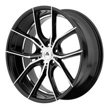 Load image into Gallery viewer, AVX6-20101227MS - Adventus AVX-6 20X10 5X114.3 27mm Gloss Black Machined - Adventus Wheels Canada