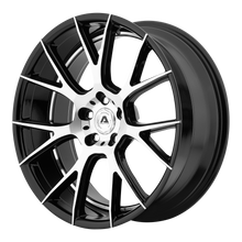Load image into Gallery viewer, AVX7-22901230MS - Adventus AVX-7 22X9 5X114.3 30mm Gloss Black Machined - Adventus Wheels Canada