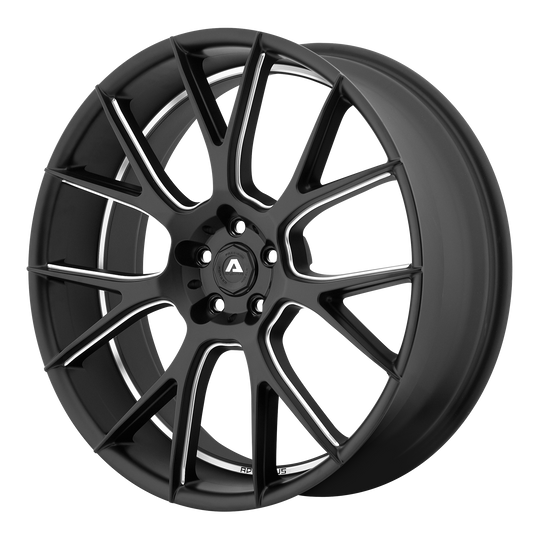 AVX7-22105335MB - Adventus AVX-7 22X10 5X130 35mm Matte Black Milled - Adventus Wheels Canada