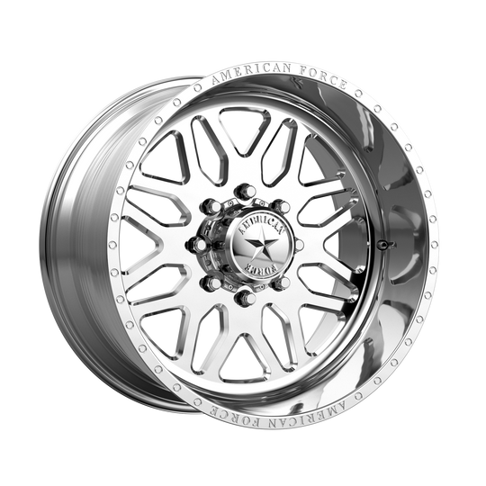 AFTJB02D22-1-20 - American Force AFW Trax 22X12 8X165.1 -40mm Polished - American Force Wheels Canada