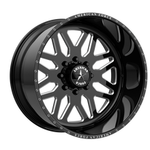 Load image into Gallery viewer, AFTJB02F25-5-21 - American Force AFW Trax 22X12 8X170 -40mm Gloss Black Mill-Mach - American Force Wheels Canada