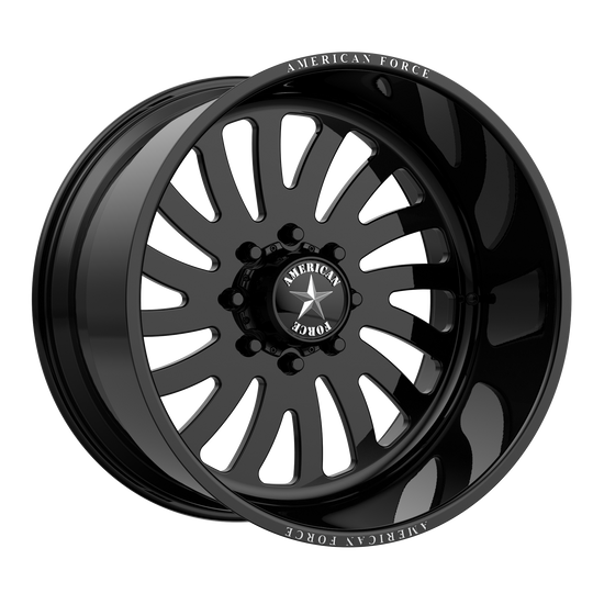 AFTH74LG24-2-20 - American Force AFW Octane 22X11 8X180 0mm Gloss Black - American Force Wheels Canada