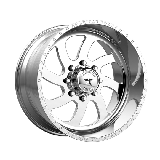 AFTJ76LR80-1-21 - American Force AFW 76 Blade SS 22X12 6X139.7 -40mm Polished - American Force Wheels Canada