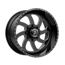 Charger l'image dans la galerie, AFTG76LS72-2-20 - American Force AFW 76 Blade SS 22X10 5X127 -18mm Gloss Black Machined - American Force Wheels Canada