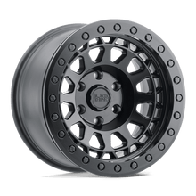 Charger l'image dans la galerie, 1785PRM-85114M71 - Black Rhino Primm Beadlock 17X8.5 5X114.3 -38 mm Matte Black W/ Brass Bolts - Black Rhino Wheels Canada