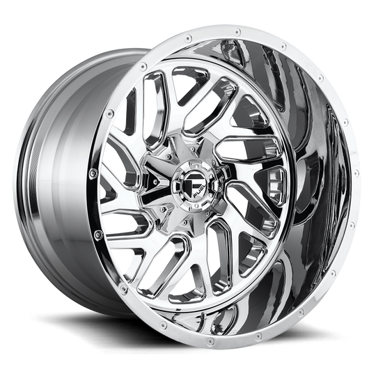 D21022408247 - Fuel Off-Road D210 Triton 22X14 8X165.1 -70 mm Chrome Plated - Fuel Off-Road Wheels Canada