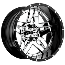 Charger l'image dans la galerie, D24320000547 - Fuel Off-Road D243 Full Blown 20X10 5X127 5X135 -19 mm Chrome Plated Gloss Black Lip - Fuel Off-Road Wheels Canada
