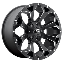Load image into Gallery viewer, D5461470A644 - Fuel Off-Road D546 Assault 14X7 4X137 13mm Matte Black Milled - Fuel Off-Road Wheels Canada